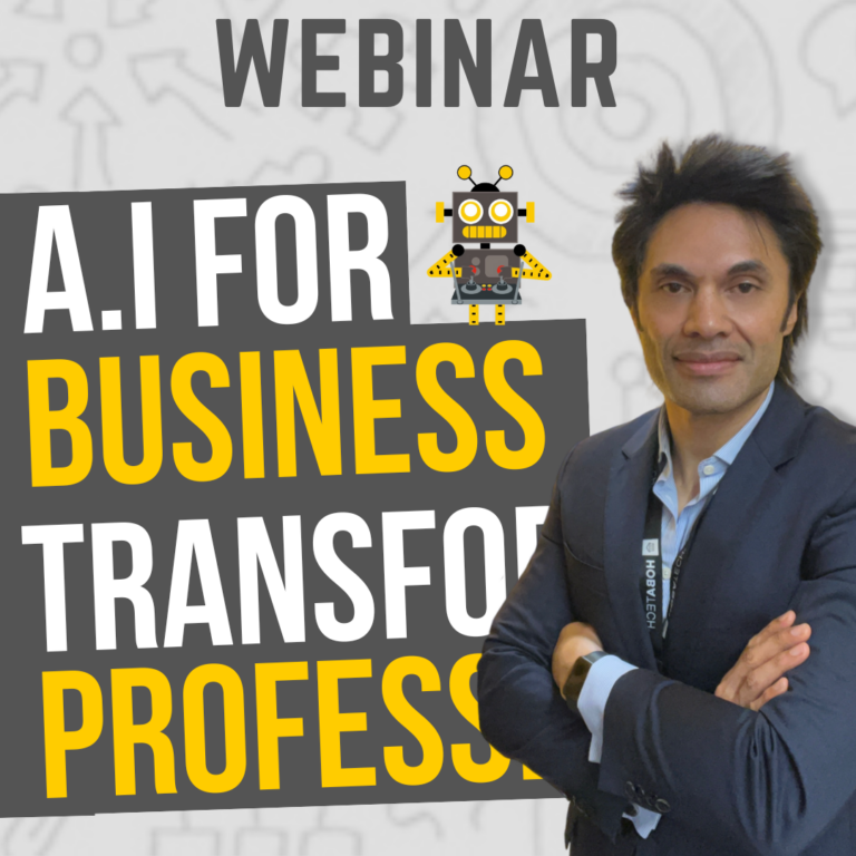 Webinar AI for Business Transformation Professionals