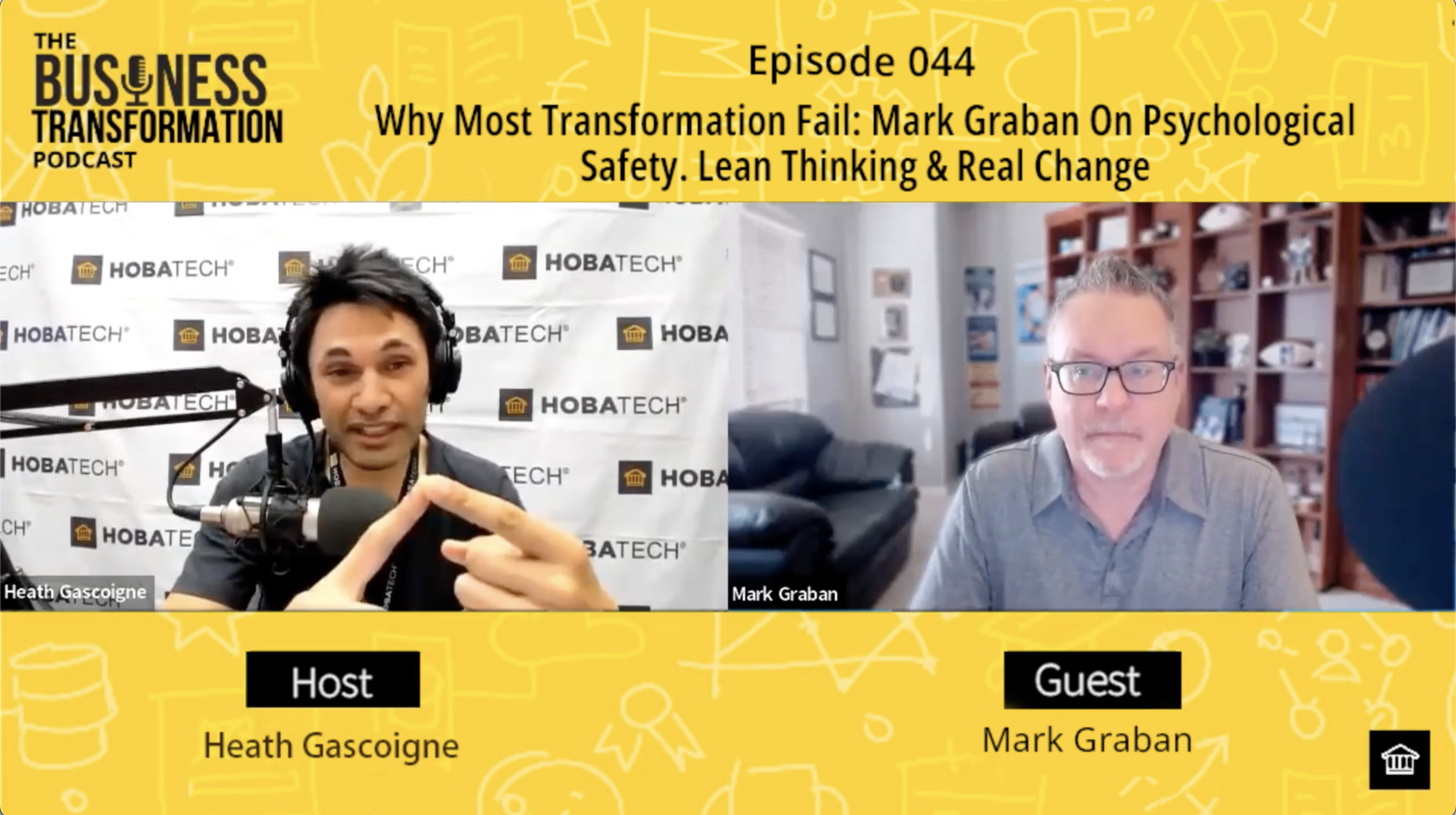 Why Most Transformations Fail- Mark Graban on Psychological Safety, Lean Thinking and Real Change