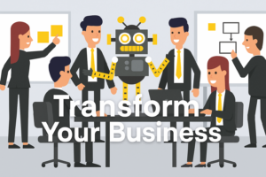 ai transformation robot human collaboration workshop