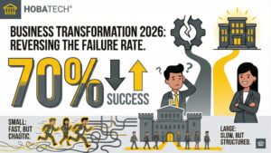 Business Transformation Predictions for 2026: Why the 70% Failure Rate Will Get Worse.