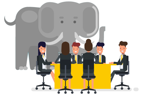 Business Transformation Industry is Broken Elephant In The Room