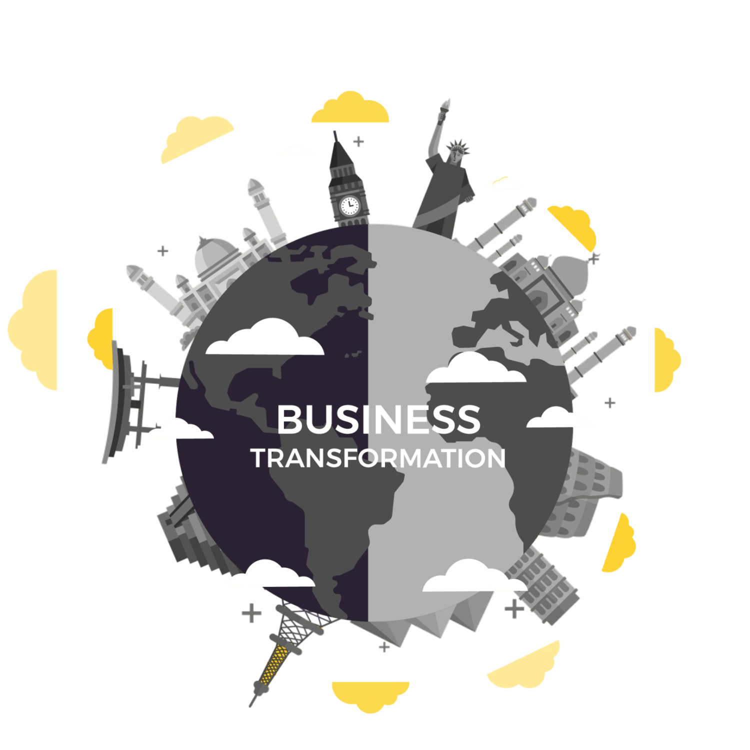 Business Transformation Globe