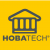 HOBATech(R) Logo-Grey on Yellow Name