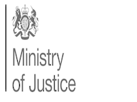 Ministry of Justice - Logo