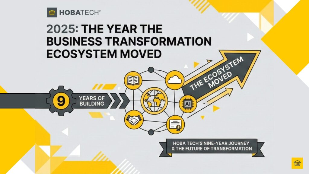 2025: The Year the Business Transformation Ecosystem Moved
